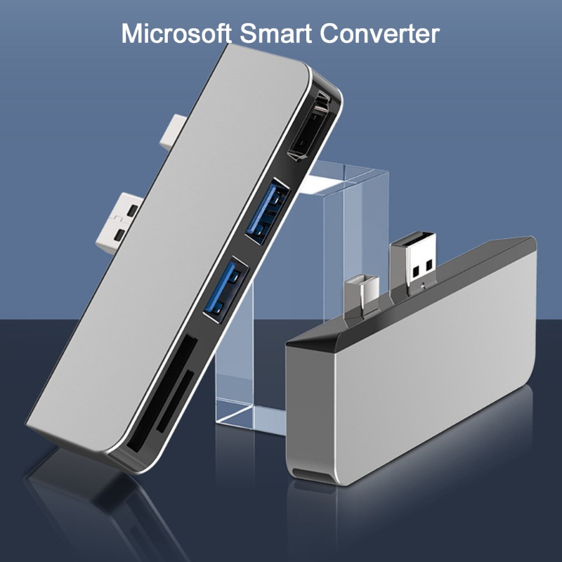 Bộ Chuyển Đổi 5 Trong 1 Hub Sang Hdmi-Compatible Usb 3.0 Có Đầu Đọc Thẻ Sd Tf