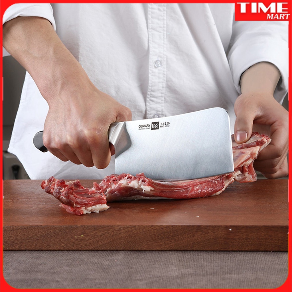 Dao Chặt Xương Nhà Bếp Cao Cấp Huohou HU0053 cao cấp chính hãng [TIME_MART siêu thị tiện ích gia đình]