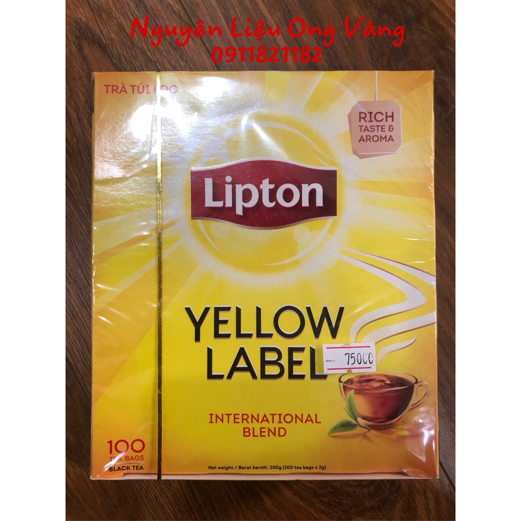 Trà LIPTON Hộp 100 gói