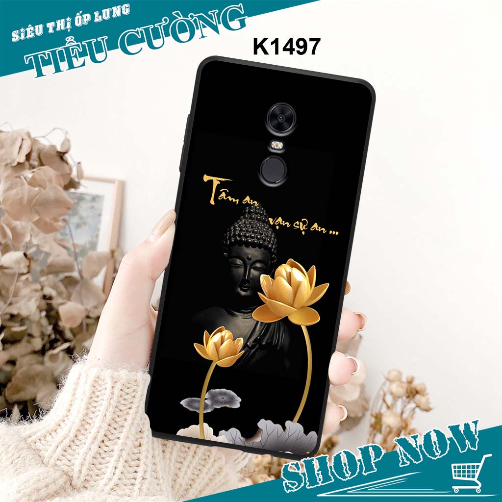 Ốp Xiaomi REDMI 5 / 5 PLUS in hình thời trang thư pháp RẺ BỀN ĐẸP