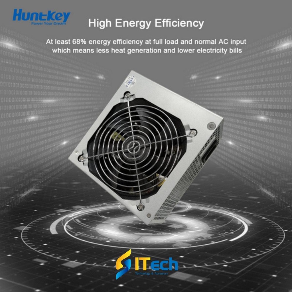 (HÀNG CHÍNH HÃNG) Nguồn máy tính 350w Huntkey CP-350H 24 pin. Mã SP: ITe119