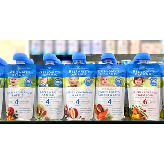 Trái cây, rau củ nghiền Bellamy's Organic