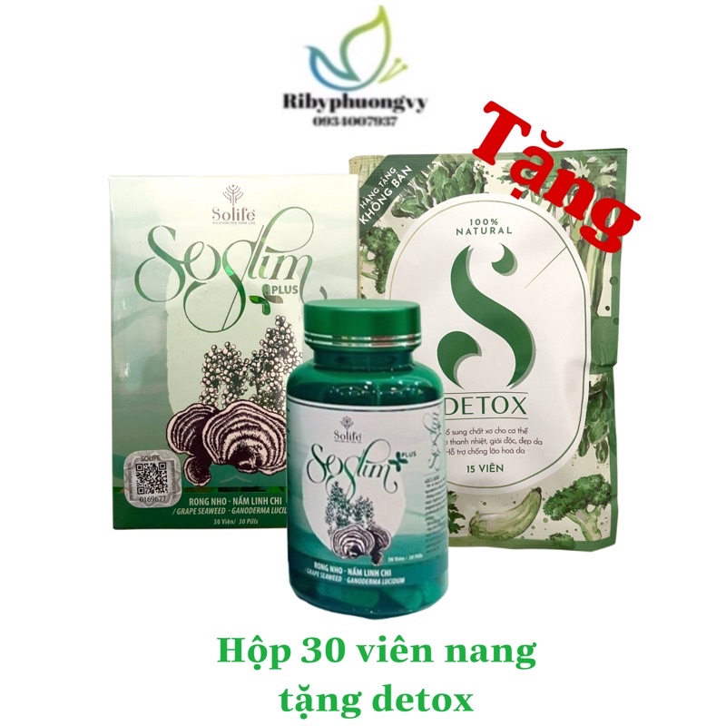 kẹo giảm cân rong nho nấm linh chi soslim siêu giảm cân hiệu quả an toàn