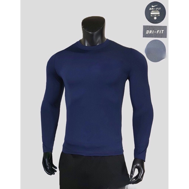 Áo thun dài tay giữ nhiệt thể thao nam | BigBuy360 - bigbuy360.vn