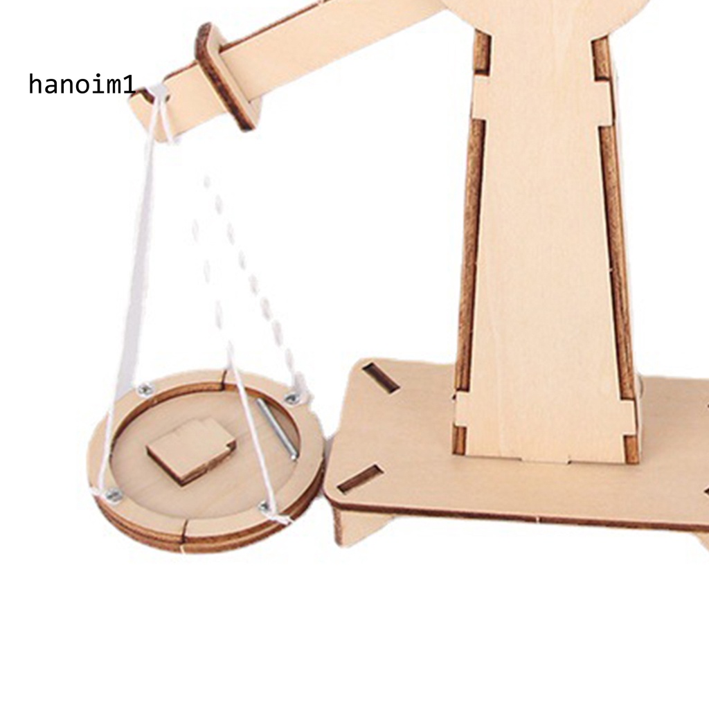 Bộ Cân Gỗ Cân Thăng Bằng Diy Cho Bé Học Toán