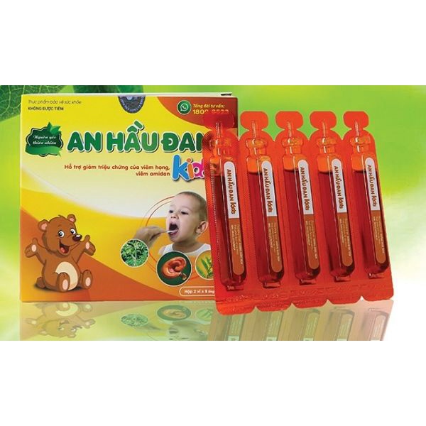 An Hầu Đan Kids - An Hau Dan - Giảm triệu chứng viêm họng