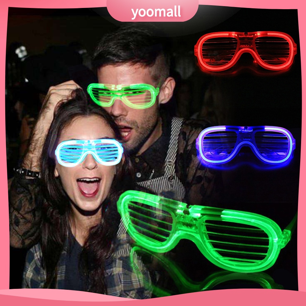 Mắt kính có đèn LED 3 chế độ đa nnagư cho các buổi tiệc tùng