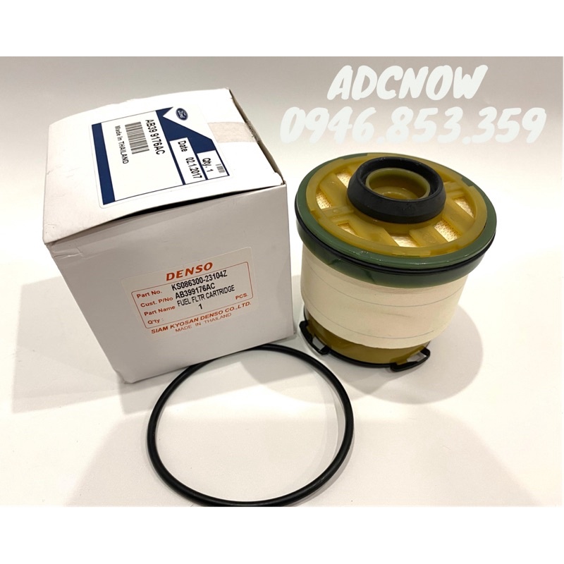 Lọc nhiên liệu / lọc dầu diesel Ford Ranger, Ranger Raptor, Mazda BT50 mã AB399176AC
