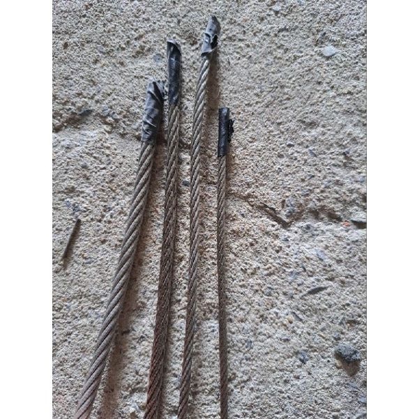 Cáp Inox 304 xịn 4mm 5mm 6mm (bán theo mét)