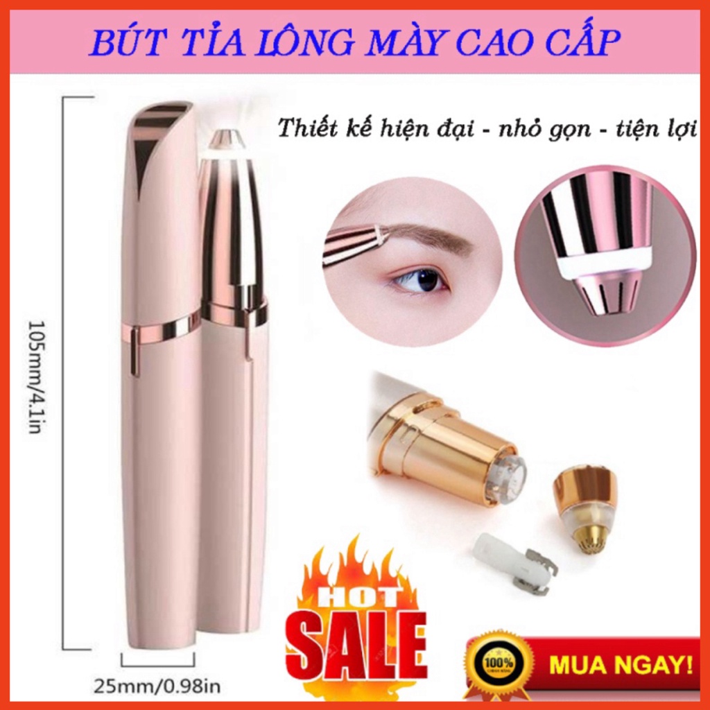 ⚡ Freeship ⚡ Bút Tỉa Lông Mày - Máy Tỉa Lông Mày Cao Cấp Nhỏ Gọn