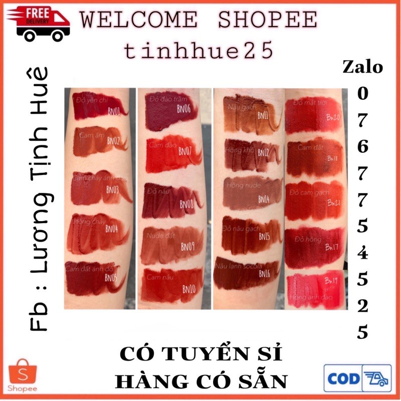 💥Son Kem Lì BERNICE Phiên Bản 2021💥 HÀNG CHÍNH HÃNG VN 100% | BigBuy360 - bigbuy360.vn