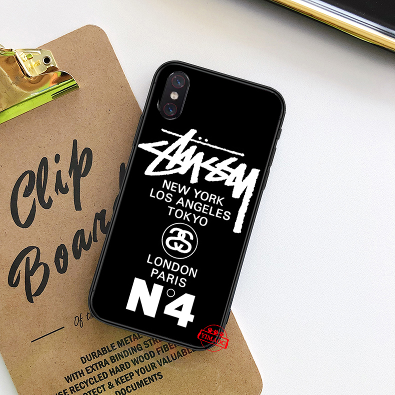 Ốp Điện Thoại Mềm In Logo Stussy 22e Cho Xiaomi Mi 11i 11 Ultra Poco F3 Redmi K40 Note 9 10 Pro Max