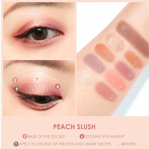 [Hàng mới về] Bảng Phấn Mắt Focallure 9 Màu Lâu Trôi Chống Thấm Nước