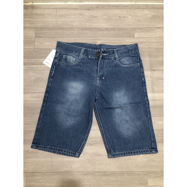 QUẦN SHORT JEANS NAM TRƠN SIZE 32-36
