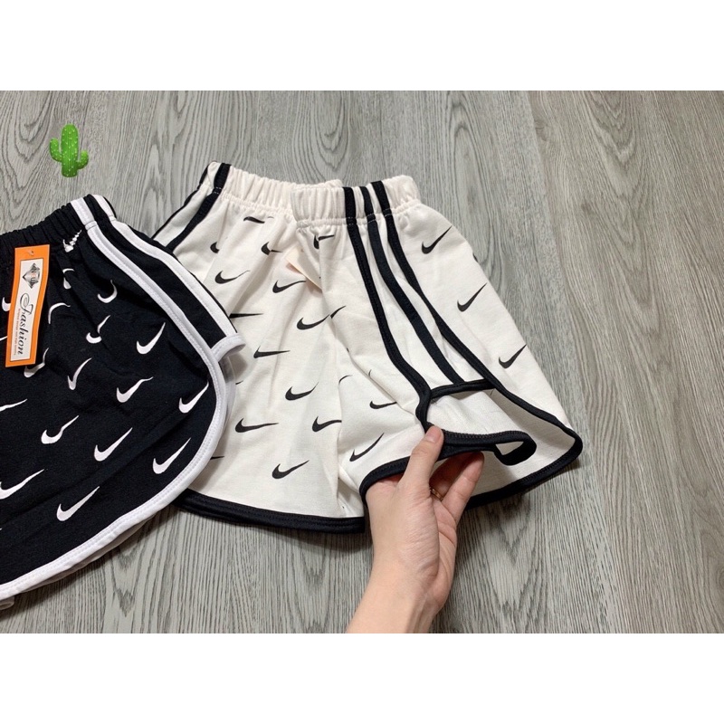 Quần short thể thao tập gym lai cua viền xinh, 2 màu p