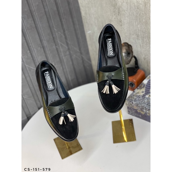 Giày Loafer Patina nam - ✅ Bảo hành nổ da bong đế 1 nămCS-151