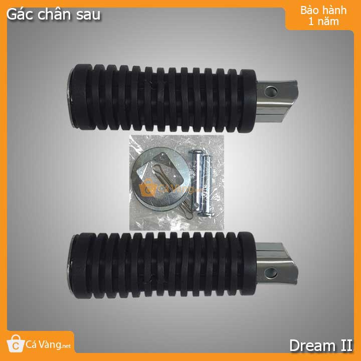 Cao su gác chân sau xe máy Dream II, Thái, Việt loại tốt giá rẻ