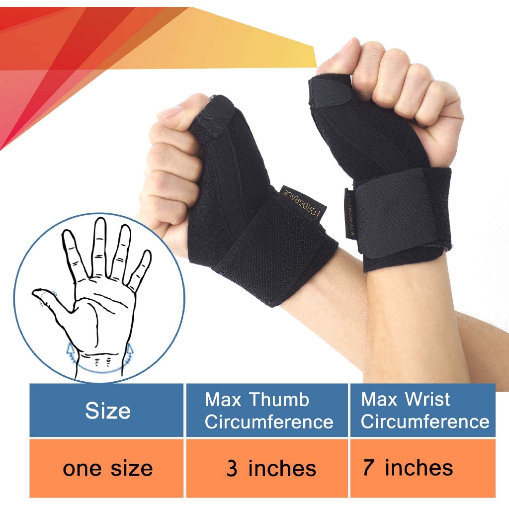 Đai Nẹp Cố Định Cổ Tay / Ngón Cái Giảm Đau Hiệu Quả | BigBuy360 - bigbuy360.vn