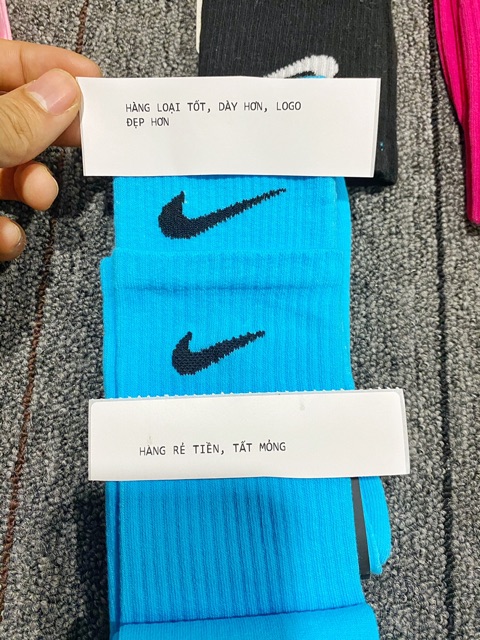 [Geek] Tất , Vớ Thêu Logo Nike Nhiều Màu Cao cổ Nam Nữ Phối cùng sneaker cực đẹp | BigBuy360 - bigbuy360.vn