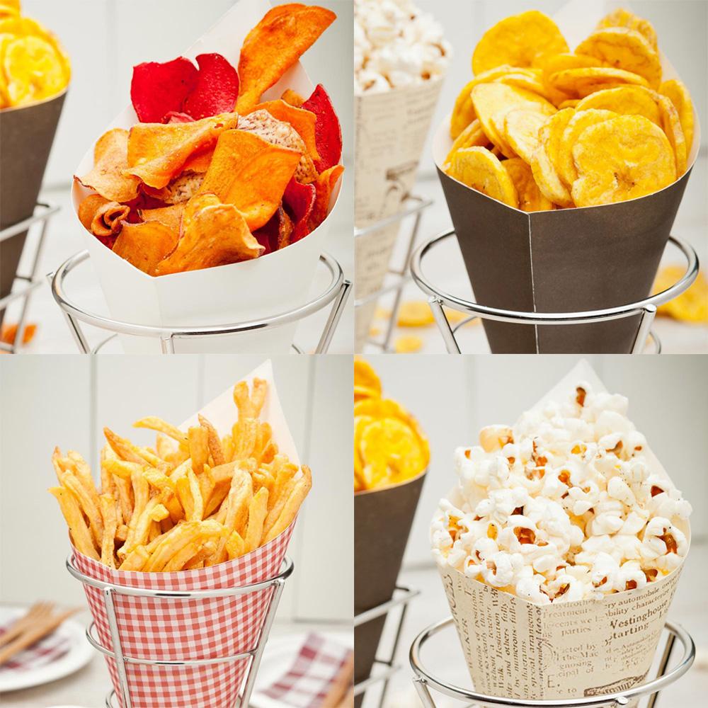 Giá Đỡ Trưng Bày Khoai Tây Chiên Thanh Lịch