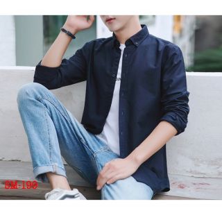 Áo sơ mi nam trơn nhiều màu
