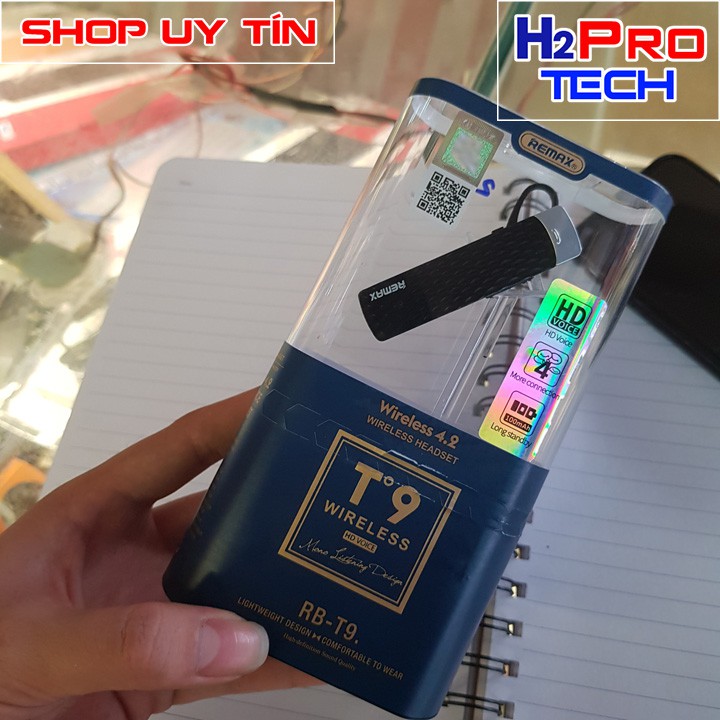 Tai nghe Bluetooth Remax RB-T9 có míc chính hãng