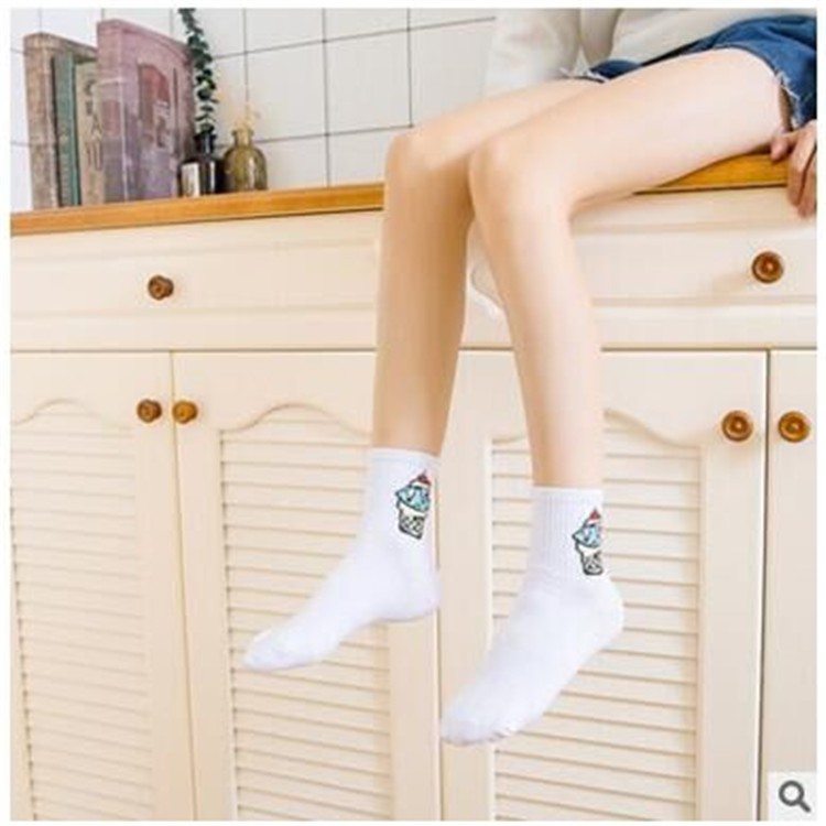 Tất cổ ngắn nữ thể thao công sở LEVANO chất liệu cotton co giãn hút ẩm khử mùi T018