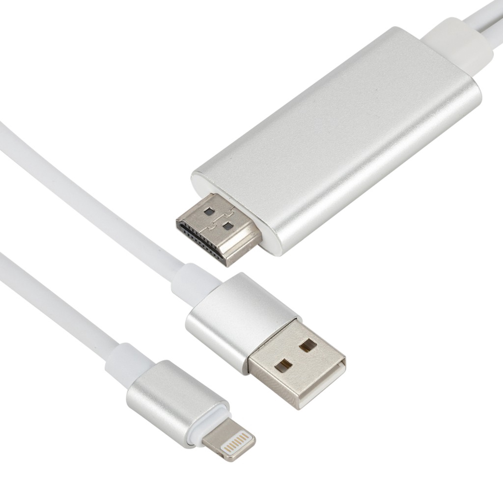 Cáp Lighting to HDMI cho iPhone 5/5S iPhone 6/6S/6Plus iPad Mini Mini 2 iPad Air