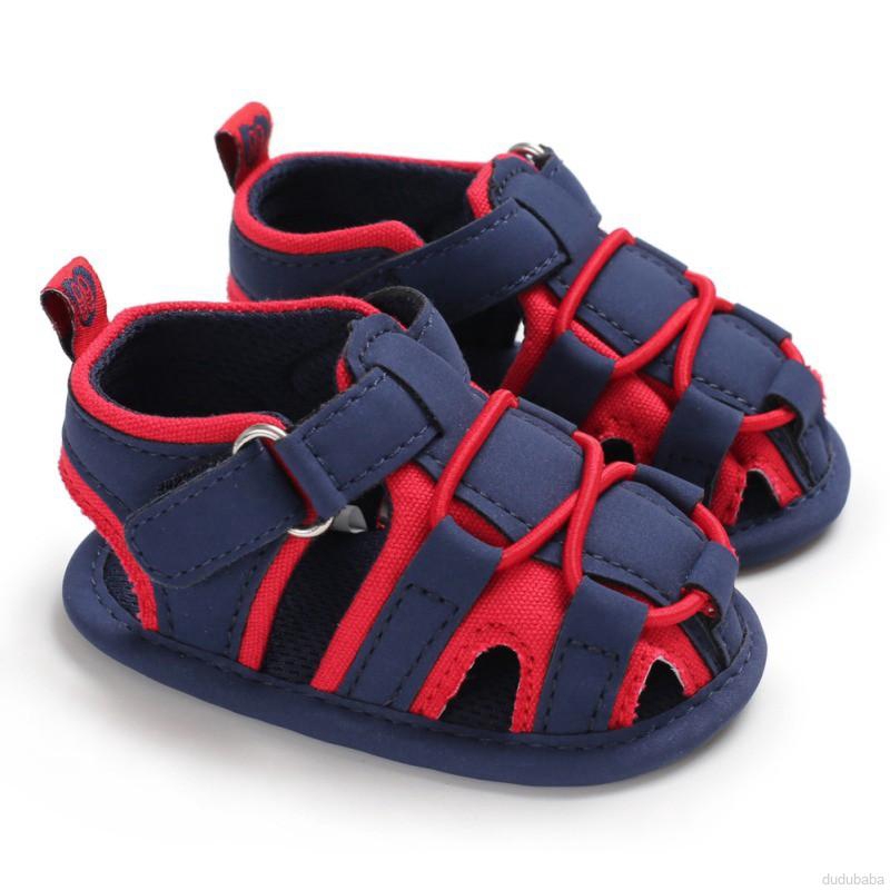 Sandal chống trượt cho bé trai 0-18 tháng tuổi