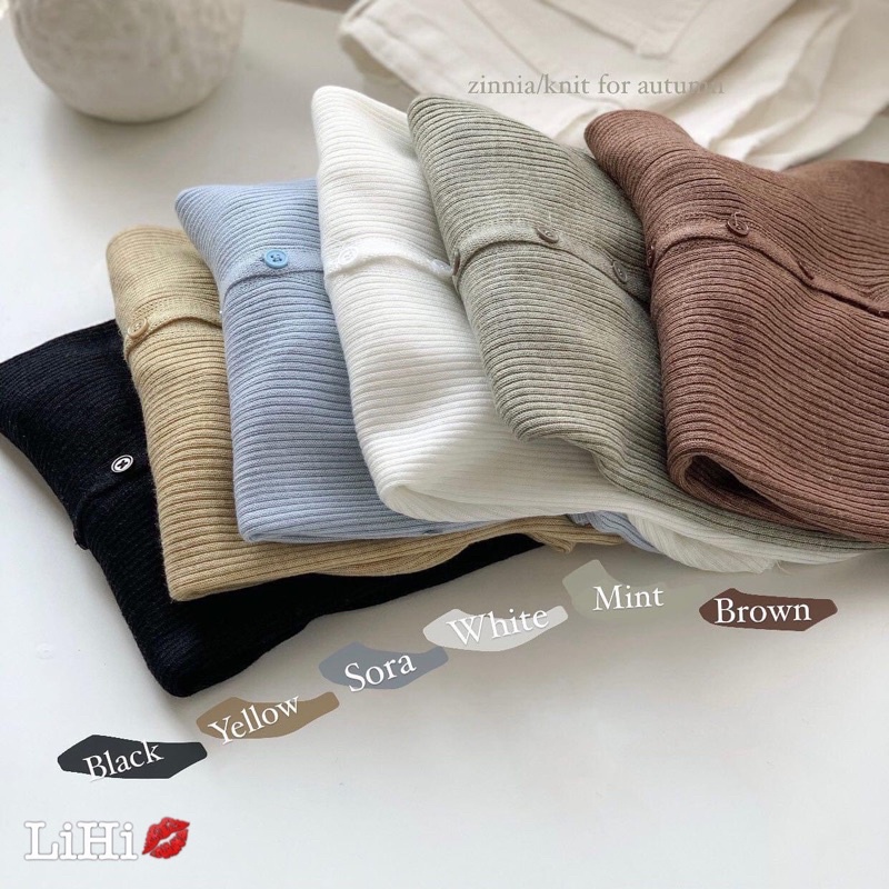 Áo len dệt mỏng nhiều màu Hàn Quốc | BigBuy360 - bigbuy360.vn