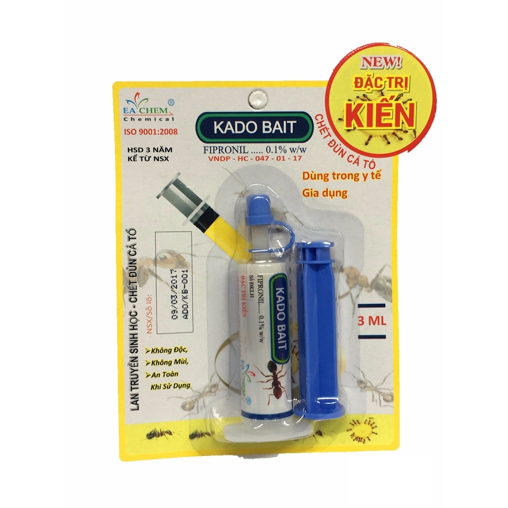 KADO BAIT 3ml thuốc đặc trị diệt kiến