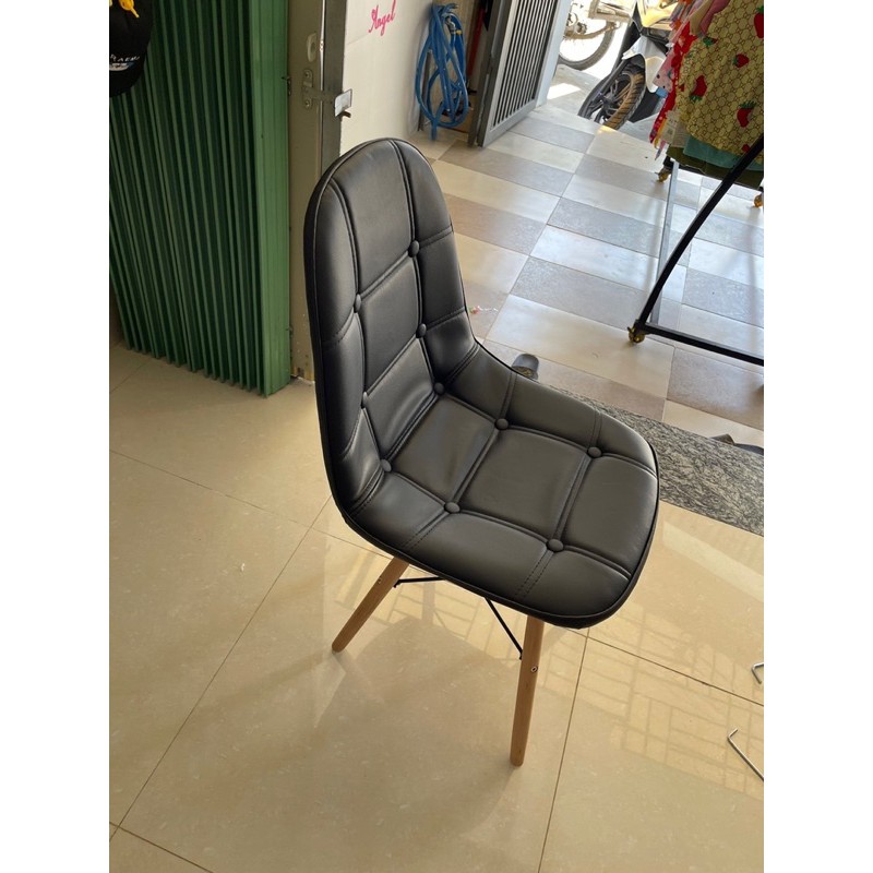 Ghế eames đệm da cúc (j04 ) | BigBuy360 - bigbuy360.vn