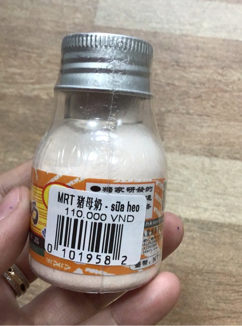 Bột sữa heo câu cá