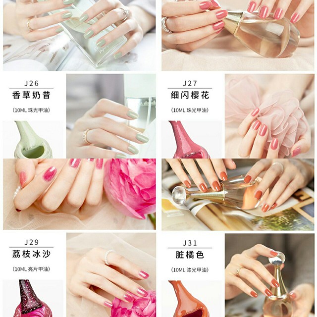 Sơn móng tay Maycreate Water Based Nail Color Mẫu Mới Tròn 10ml