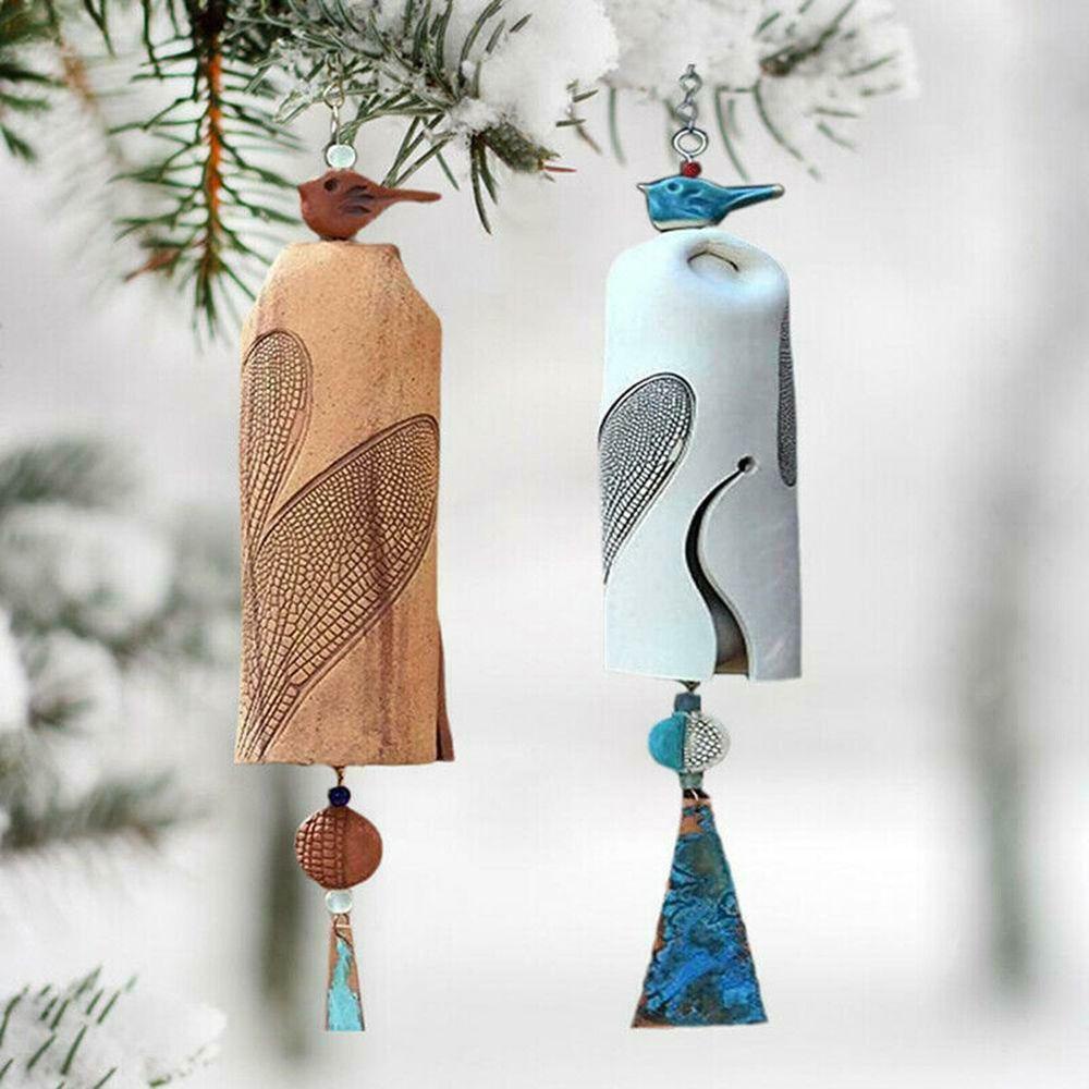 PINEVN Chuông Gió Hình Chuồn Chuồn Làm Thủ Công Sáng Tạo