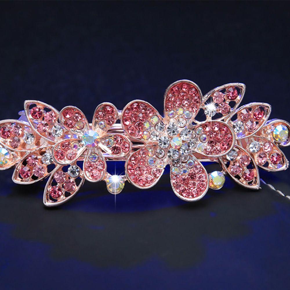 IVORY Kẹp TóC HìNh Bươm BướM ĐíNh Kim Cương Giả ThờI Trang Cho