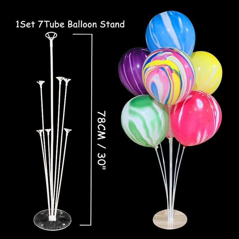 1 Bộ Giá Đỡ Bóng Bay Có Đèn Led Trang Trí Tiệc Sinh Nhật Trẻ Em