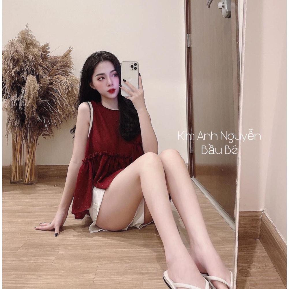 SÉt Đồ Nữ , Sét Áo Von Bông Kèm Quần Sooc | BigBuy360 - bigbuy360.vn