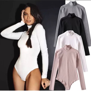 Áo Bodysuit Cổ Lọ Tay Dài Thun Borip Dành Cho Nữ Sexy TTKXA0133