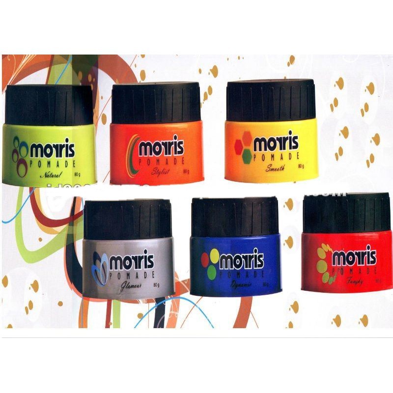 (hàng Mới Về) Gel Vuốt Tóc Morris Tạo Kiểu Tự Nhiên Cho Nam Nữ