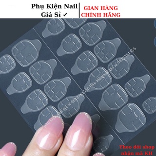 24 Miếng keo dán móng tay giả Nail box trong suốt bộ 24 miếng dán_NAIL BOX