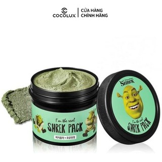 [COCOLUX] Mặt Nạ Đất Sét Bạc Hà Dreamworks I'm The Real Shrek Pack 110g
