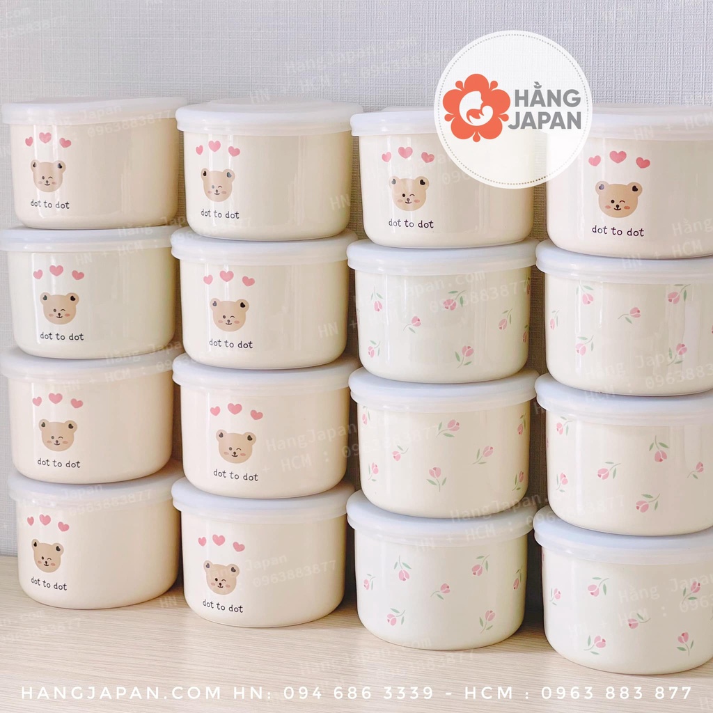 Bát sứ ăn dặm INS đựng đồ ăn dặm, có nắp Silicon phong cách Hàn Quốc 200ml