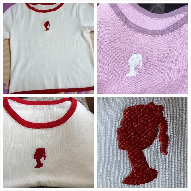 Áo Dệt Kim Nữ Tay Ngắn Phong Cách Hàn Quốc