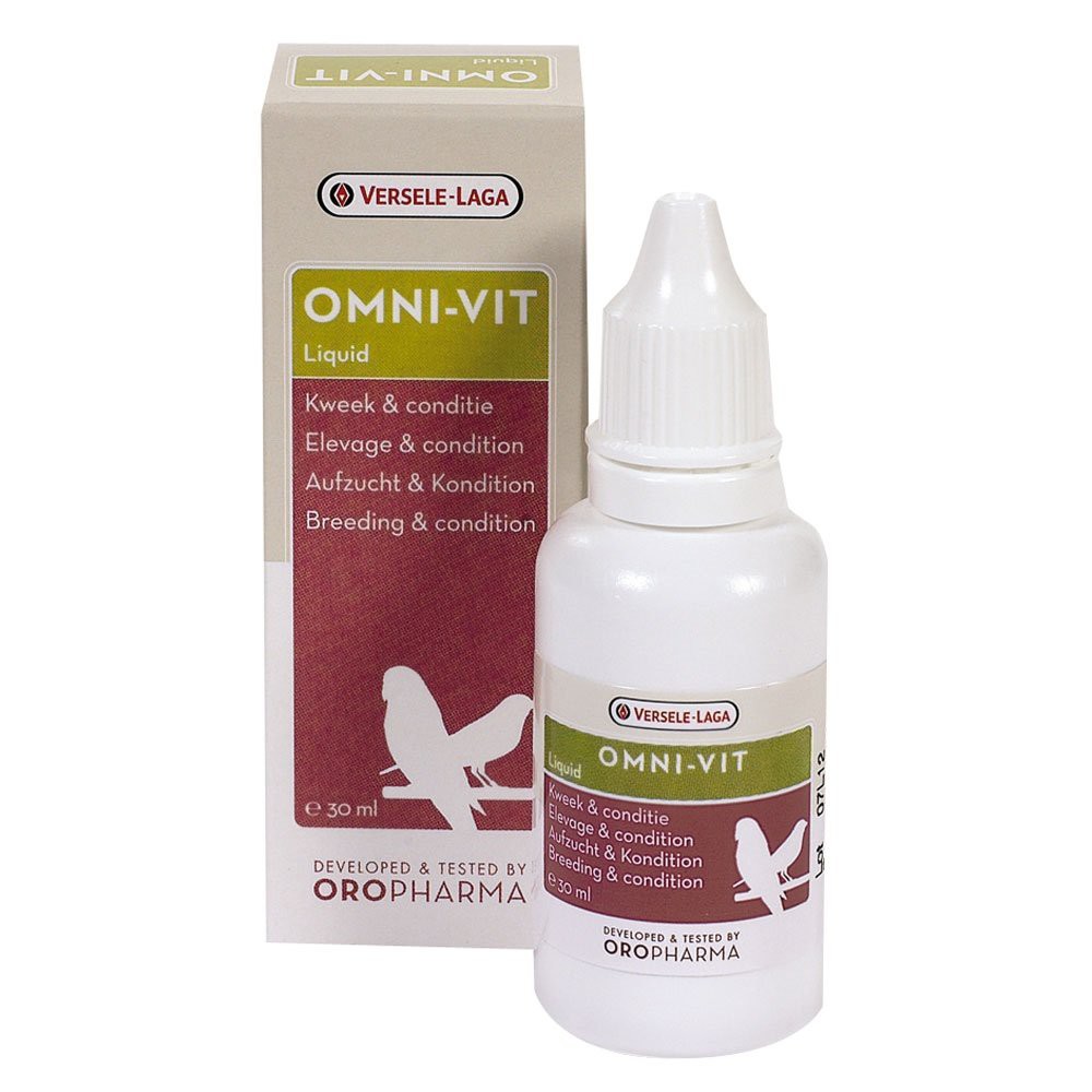 Vitamin Kích Đẻ Dành Cho Chim Sinh Sản Dạng Nước - Versele-laga Oropharma Omni-Vit Tăng Đề Kháng, Khoẻ Mạnh Hộp 30ml