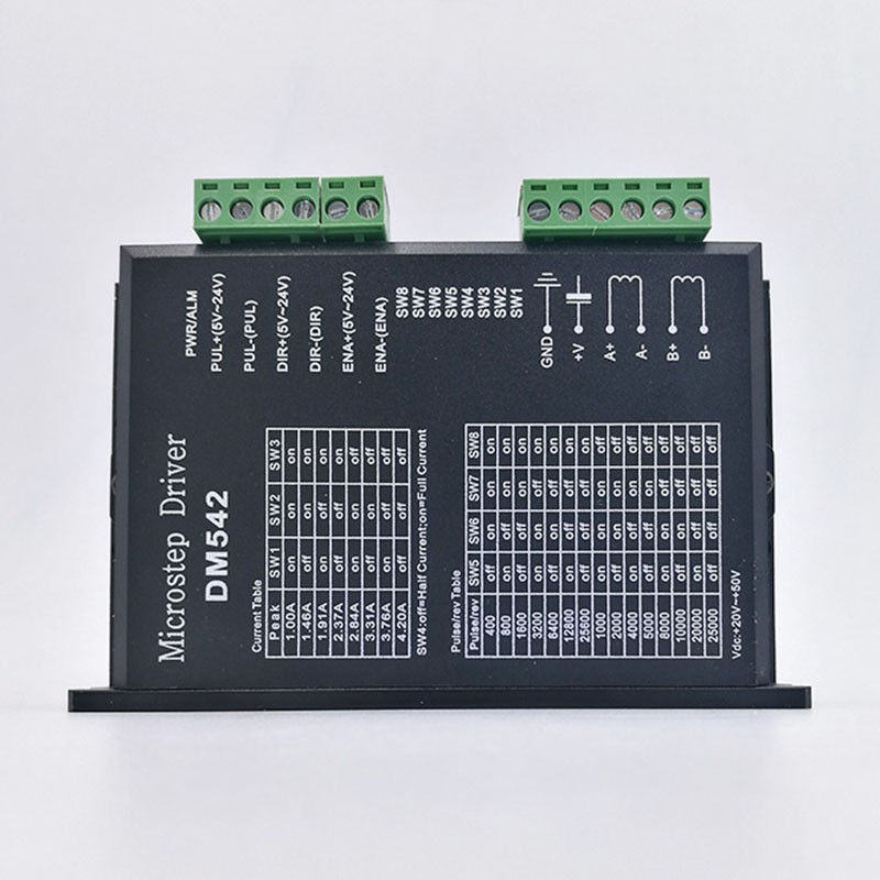 1 Mạch Điều Khiển Động Cơ Bước DM542 DSP 42 / 57 / 86 256 M542 / TB6600