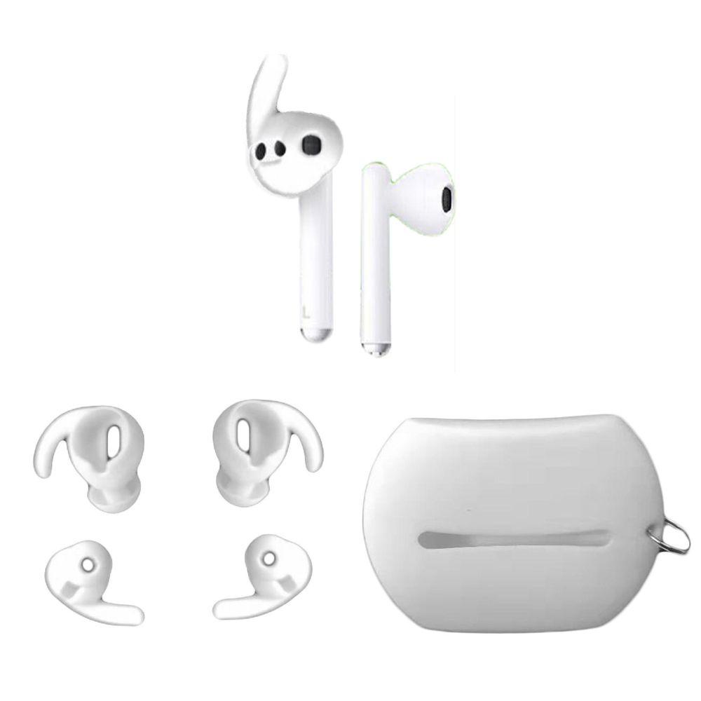 BTLIMER Set 2 Cặp Nút Bọc Tai Nghe Bằng Silicon Màu Trắng Đen Chống Thất Lạc Thay Thế Cho Huawei Freebuds 3