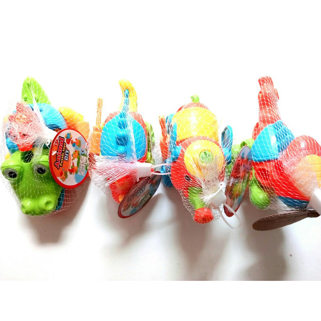 Đồ chơi lắp ráp các con thú cho bé _ Nhựa An Toàn