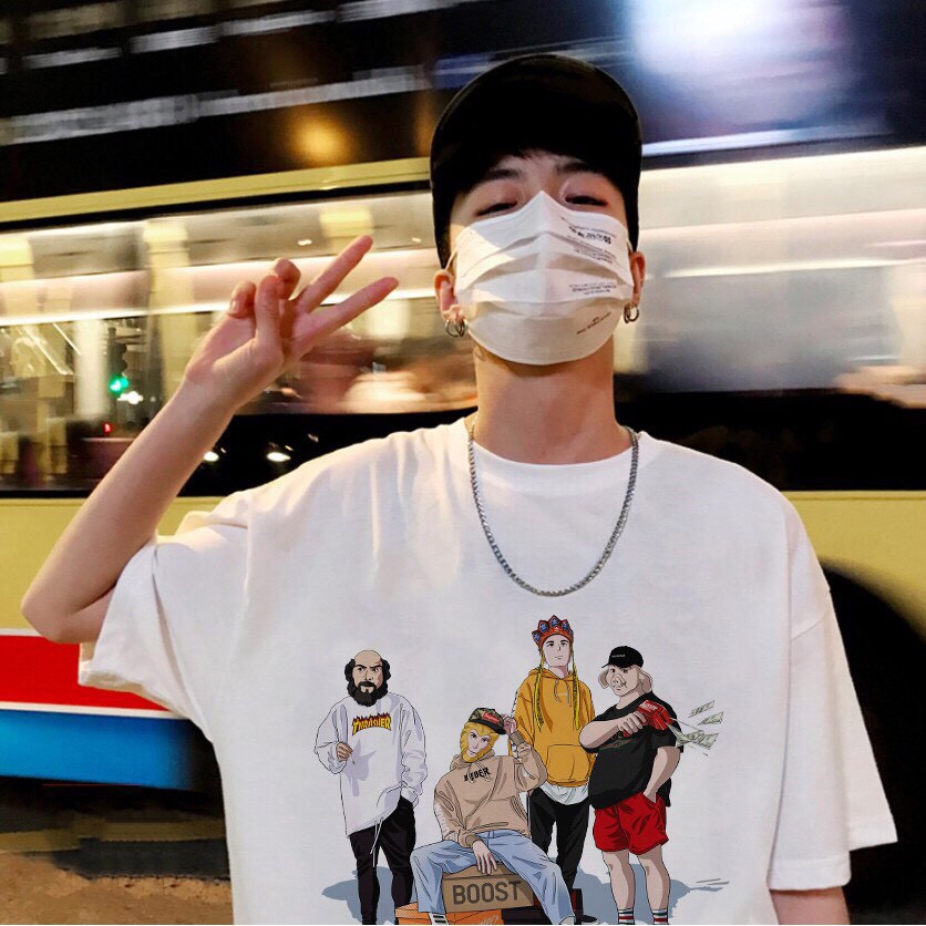 [Siêu Phẩm + Freeship] Áo Tay Lỡ UNISEX TÂY DU KÝ Cao Cấp | Hàng Bao Đẹp