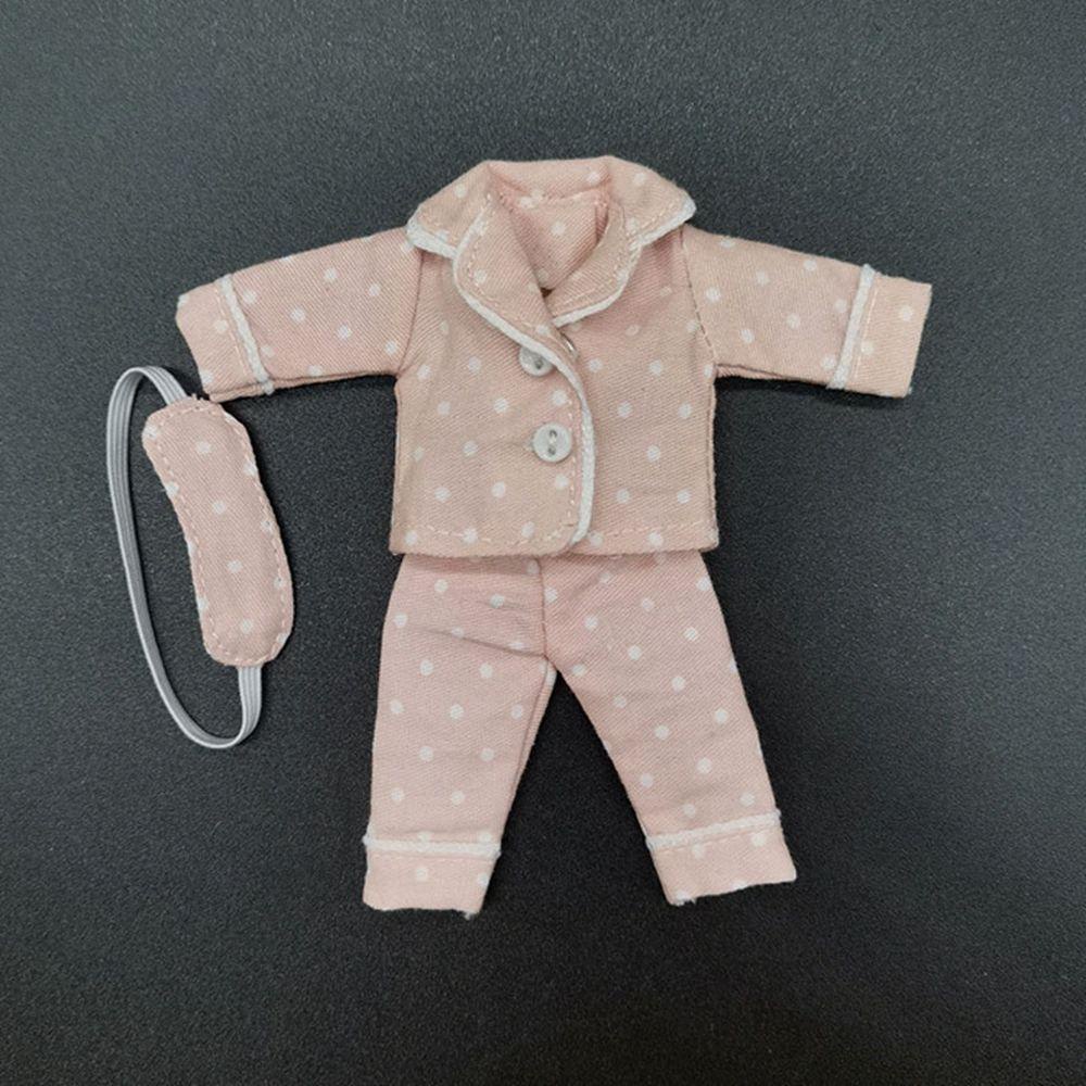 Bộ Đồ Ngủ 5 Màu Dễ Thương Dành Cho Búp Bê ob11 obitsu 11